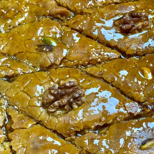 ПАХЛАВА БЕЗ САХАРА И ГЛЮТЕНА ( Минимум теста , максимум орехов, натуральный высококачественный мёд )  
