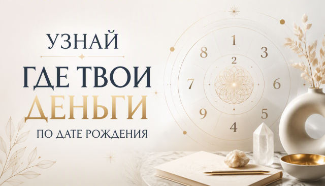 Где твои деньги по дате рождения?