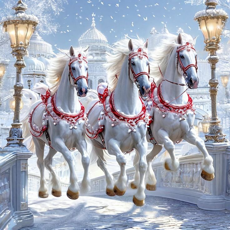 Акция: "Три белых коня"