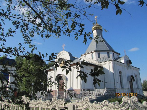 Церковь Тихвинской иконы Божией Матери,,Барнаул