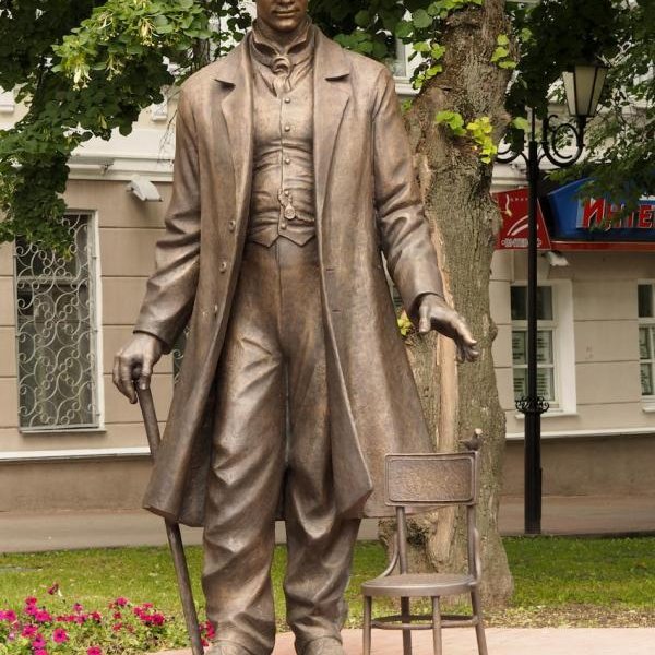 Памятник Фёдору Махнову,Памятник, скульптура,Витебск