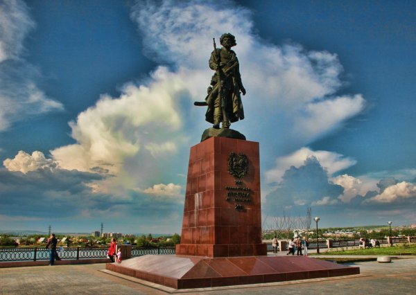 Памятник Якову Похабову,Памятник,Иркутск