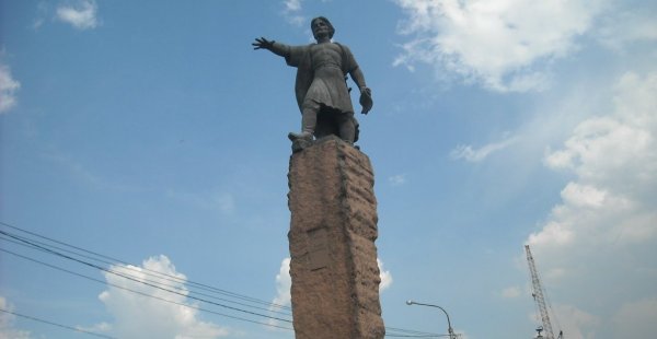 Памятник воеводе Андрею Дубенскому в Красноярске
