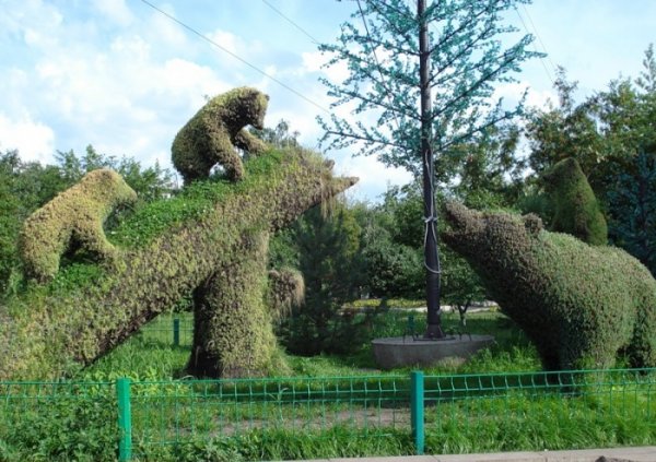 Скульптура Утро в сосновом лесу в Красноярске,Скульптуры,Красноярск