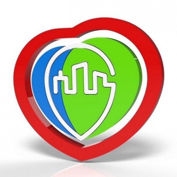 Любимый Город мобильное приложение и сайт г. Барнаула логотип