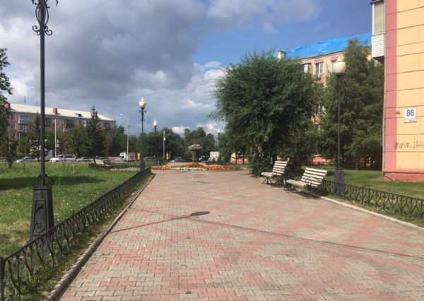 Сквер Корнетовский,Парк отдыха и культуры,Красноярск