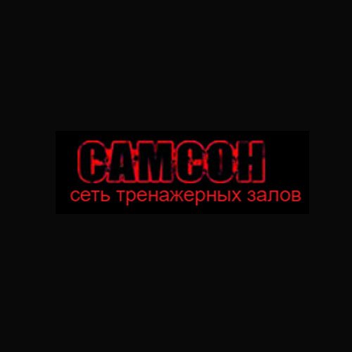 логотип компании Самсон, сеть тренажерных залов