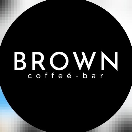 Brown coffee bar