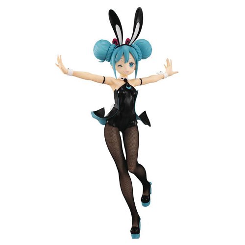 Фигурка Hatsune Miku BiCute Bunnies Black Bunny Ver.