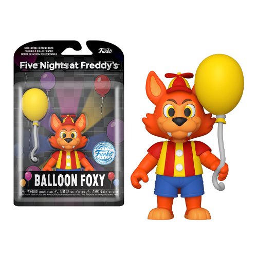 Фигурка Funko Action Figure FNAF Balloon Circus Balloon Foxy (Exc) 67619