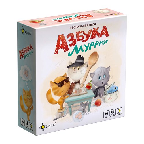 Настольная игра. Азбука Мурррзе