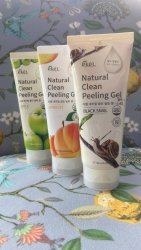 Ekel Пилинг-скатка для лица Natural Clean Peeling