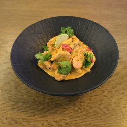 креветка северная в паназиатском стиле