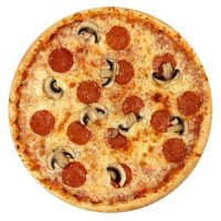 Пепперони с грибами