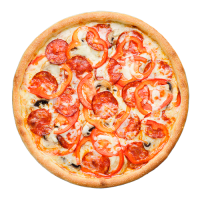 Пепперони с помидорами