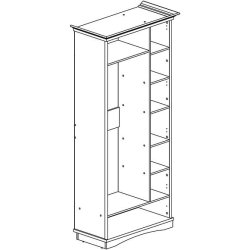 Шкаф для одежды "Турин"