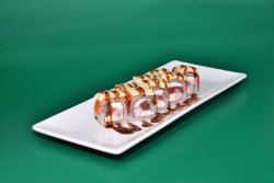 Опаленный лосось