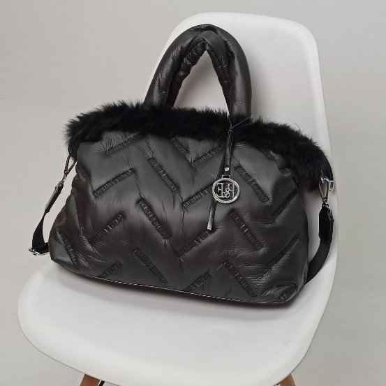 Сумка женская дутая мягкая