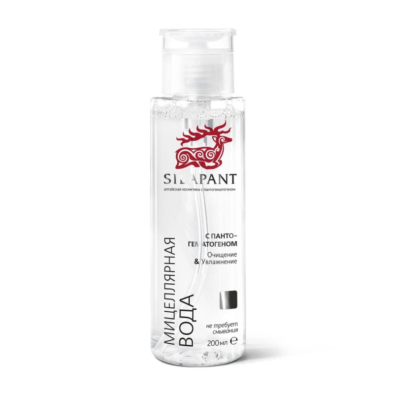МИЦЕЛЛЯРНАЯ ВОДА «СИЛАПАНТ», 200 мл