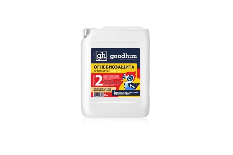 Огнебиозащита 2 группы (типовая) goodhim prof2G(5л