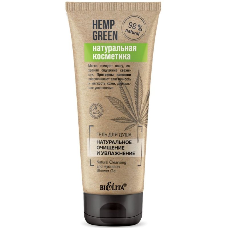 ГЕЛЬ ДЛЯ ДУША НАТУРАЛЬНОЕ ОЧИЩЕНИЕ И УВЛАЖНЕНИЕ, 200мл