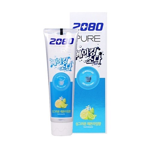 ЗУБНАЯ ПАСТА С ПИЩЕВОЙ СОДОЙ + ЛИМОН И ЛАЙМ, 125гр