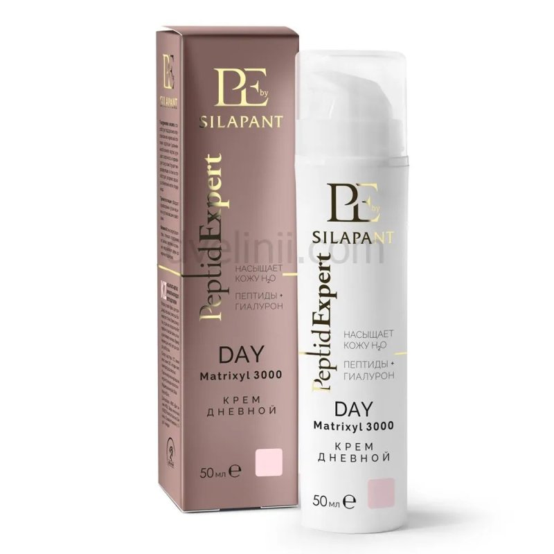 КРЕМ ДЛЯ ЛИЦА ДНЕВНОЙ С ПЕПТИДАМИ «SILAPANT», 50мл