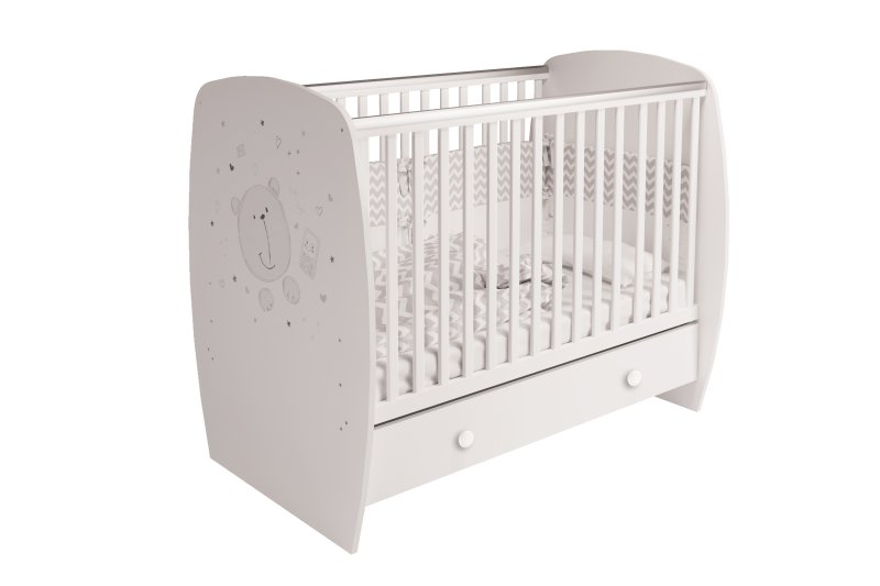 Кроватка Polini French 710 с ящиком