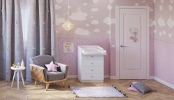 Комод Фея 1560 белый