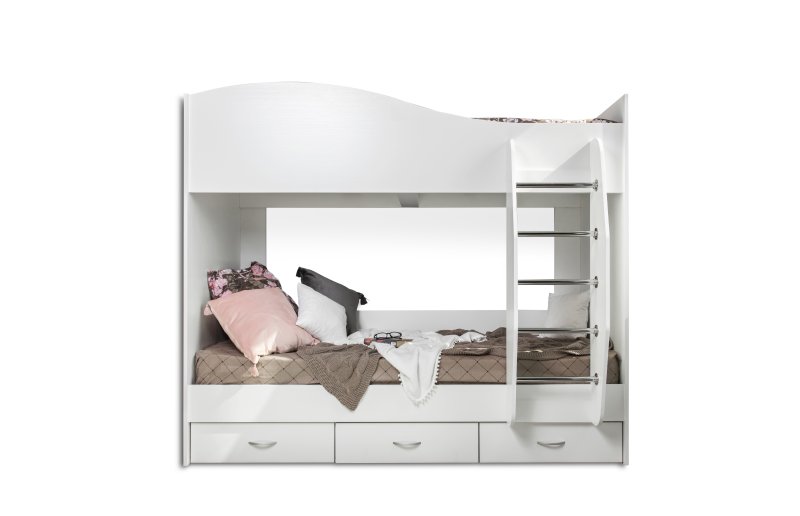 Кровать Mamamia двухъярусная с ящиками