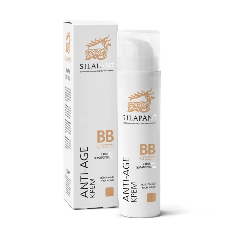 ANTI-AGE ВВ КРЕМ ДЛЯ ЛИЦА "СИЛАПАНТ", 50мл