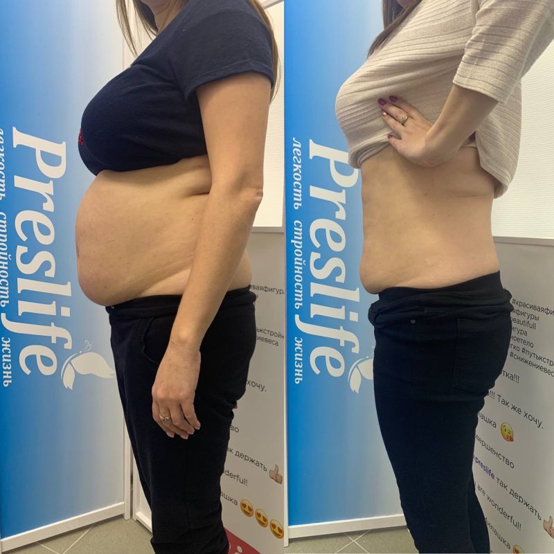 Программа "Похудение" Выраженное уменьшения объемов тела!