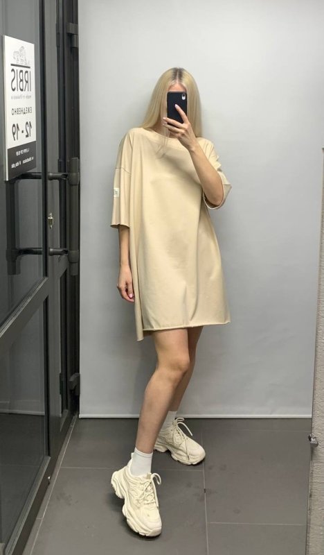 Платье-футболка