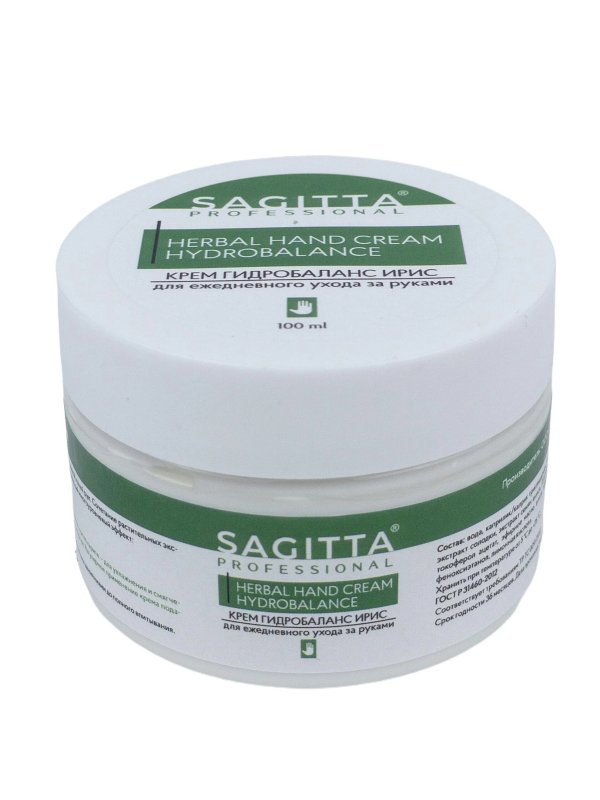 КРЕМ ГИДРОБАЛАНС ИРИС ДЛЯ ЕЖЕДНЕВНОГО УХОДА ЗА РУКАМИ, 100мл