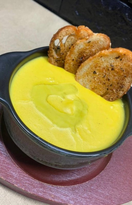 Суп-пюре чечевичный