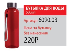 Бутылка для воды