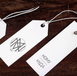 Бирки с отверстием 4+4