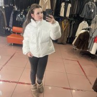 Пуховик укороченный