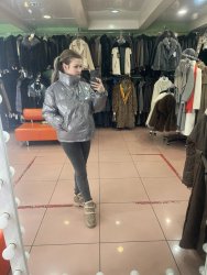 Пуховик укороченный