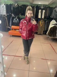 Пуховик укороченный