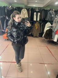 Пуховик укороченный