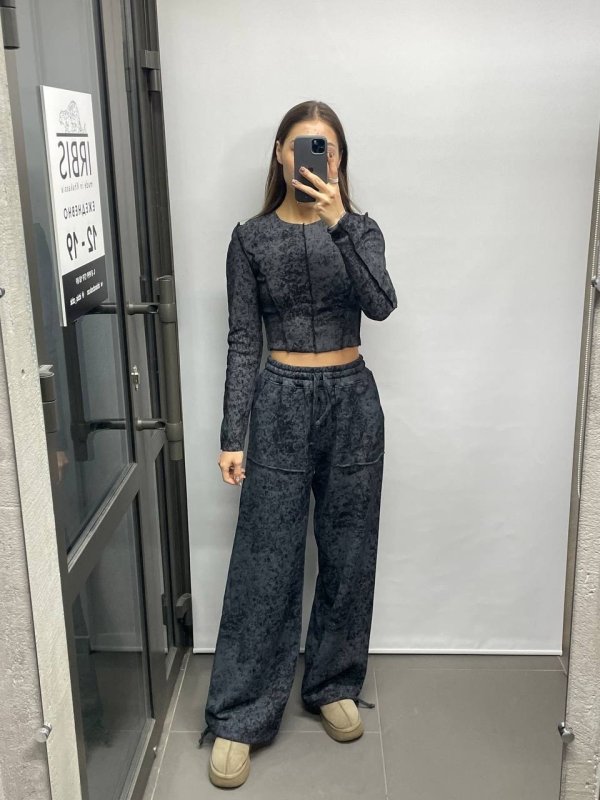 Лонг в рубчик