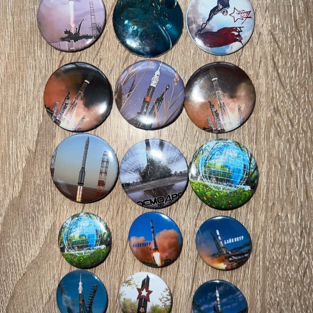 Изготовление значка d-22 и и d-32мм