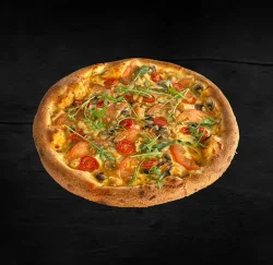 Пицца с курицей и грибами 30см