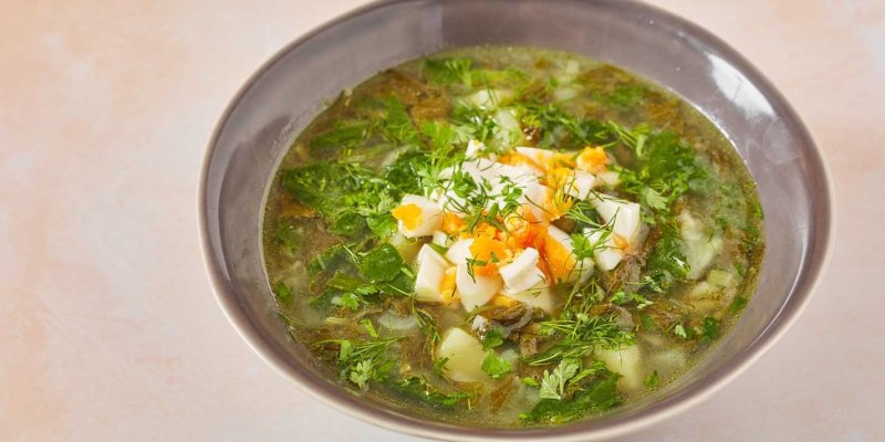 Борщ зелёный