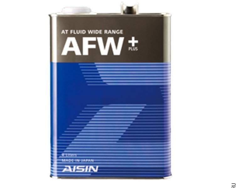 Масло трансмиссионное AISIN AT Fluid Wide Range AFW+ S/syn 4л