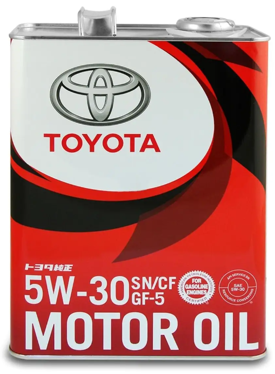 Масло моторное 5W30 TOYOTA SP/GF-6A Syn 4л