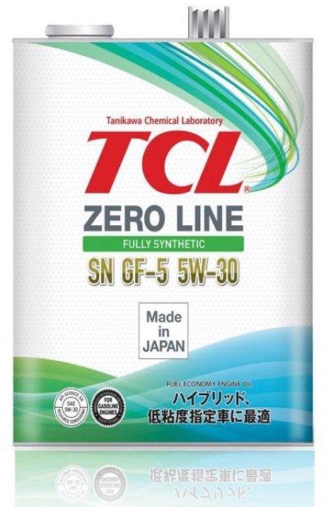 Масло моторное 5W30 TCL Zero Line SP GF-6 Syn 4л