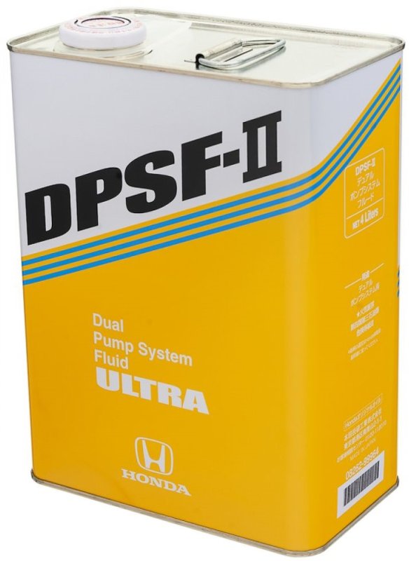 Масло трансмиссионное HONDA DPSF-2 для заднего редуктора 4л