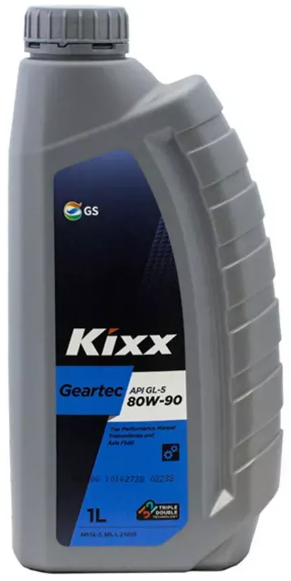 Масло трансмиссионное 80W90 Kixx Geartec GL-5 1л